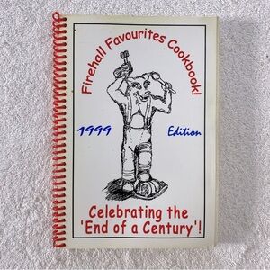 Vintage 1999 Firehouse Favourites Zama Fire & Rescue Cookbook